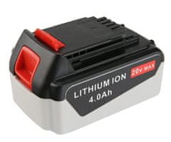 TRX Baterie BLACK & DECKER LBX20, LBXR20, LB20, LB2X4020 - Li-Ion 18V / 20V 4Ah