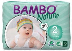 Bambo Nature  Bambo Nature, plenky, velikost 2, 30 ks 