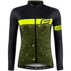 Force Dres Spray Lady - dámské, dlouhý, armádní zelená-žlutá fluo - Velikost XS