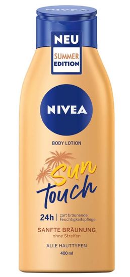 Nivea Jemné opalovací tělové mléko, 400 ml