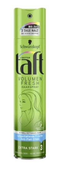 Taft Taft, Volumen Fresh 3, Lak na vlasy, 250ml