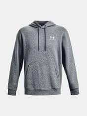 Under Armour Mikina UA Essential Fleece Hoodie-GRY S