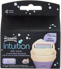 Wilkinson Sword Intuition Dry Skin, náhradní čepele, 3 kusy