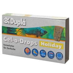 DUPLA Gel-o-Drops-Holiday dovolenkové gélové krmivo pro okrasné ryby 6x5g