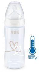 Nuk FC+ láhev s kontrolou teploty 300 ml - bílá