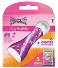 Wilkinson Sword Lady Protector, holicí strojek s pěti břity, 1 kus, limitovaná edice