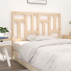 Vidaxl Čelo postele 140,5 x 4 x 100 cm masivní borovice