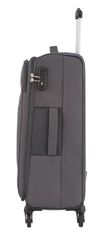 American Tourister Střední kufr Heat Wave 68 cm Charcoal Grey