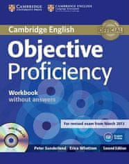 Peter Sunderland: Objective Proficiency Workbook without Answers with Audio CD