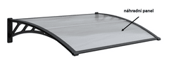 Rojaplast Panel polykarbonátu pro vchodový přístřešek 1146x493,5mm