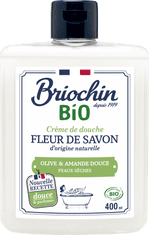 Briochin Fleur de savon Sprchový gel - olivový olej a sladká mandle, 400ml