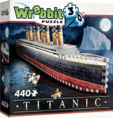 Wrebbit 3D puzzle Titanic 440 dílků