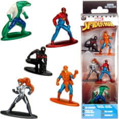 MARVEL Marvel Spiderman nano kovové figurky 5 kusů.