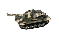 Teddies Tank RC plast 27cm 27MHz na baterie+dobíjecí pack se zvukem