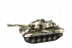 Teddies Tank RC plast 27cm 27MHz na baterie+dobíjecí pack se zvukem