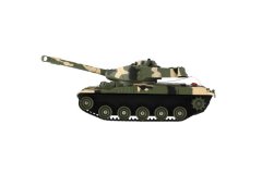 Teddies Tank RC plast 27cm 27MHz na baterie+dobíjecí pack se zvukem