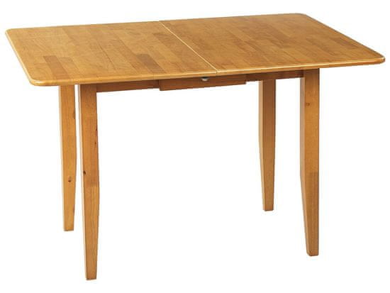 Beliani Rozkládací jídelní stůl 90/120 x 60 cm světlé dřevo MASELA