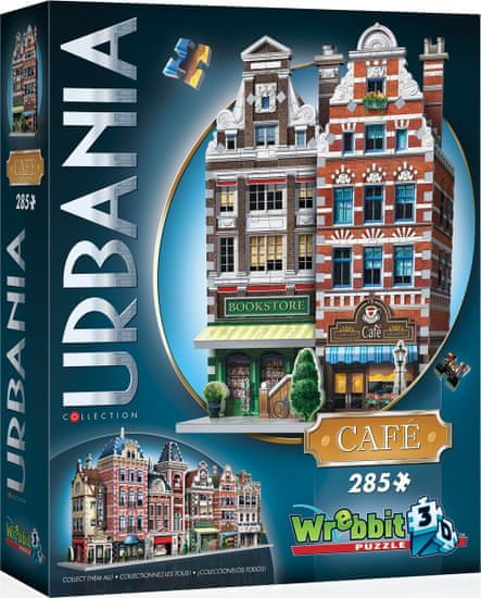 Wrebbit 3D puzzle Urbania: Kavárna 285 dílků