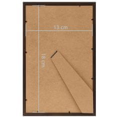 Vidaxl Fotorámečky koláž 3 ks na stůl černé 13x18 cm MDF