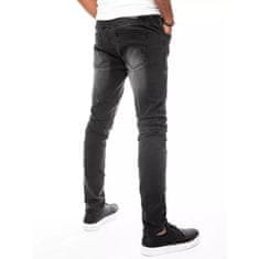 Dstreet Pánské kalhoty TROY šedé ux3809 s29