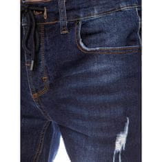 Dstreet Pánské kalhoty TROY tmavě modré ux3810 S