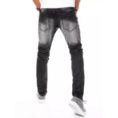 Dstreet Pánské kalhoty WITA černé ux3818 s32