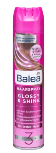 Balea Balea, Glossy & Shine sprej na vlasy, 300ml