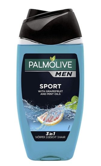 Palmolive  Palmolive, Revitalising Sport 3v1 , sprchový gel, 250 ml