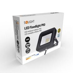 Solight LED reflektor PRO, 20W, 1840lm, 5000K, IP65, WM-20W-L