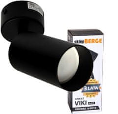 Berge Stropní bodové svítidlo LED VIKI-L 1x GU10 černé