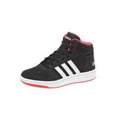 Adidas Boty černé 38 2/3 EU Hoops Mid 20 K