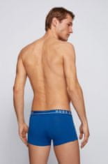 Hugo Boss Pánské boxerky Trunk 3p CO 50325403 - Hugo Boss M černá-modrá-šedá