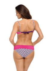 Marko Plavky Loren Stripes-Papaya M-503 (4) - Marko S