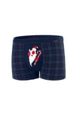 Cornette Boxerky Santa Claus 007/61 Navy Blue - Cornette XL