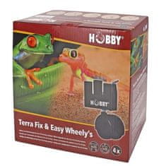 HOBBY Terraristik HOBBY Terra Fix & Easy Wheely's - Speciální kolečka pro terária HOBBY Fix & Easy s nosností 100kg