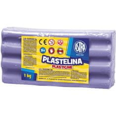 Astra Plastelína 1kg Fialová světla, 303111011