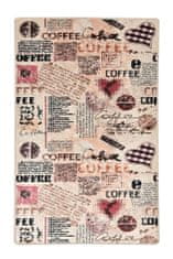 Conceptum Hypnose Koberec Coffee 80x200 cm béžový/růžový