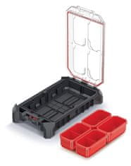 Prosperplast Organizér MISIX černý, varianta 36,8x22,8x7,7 cm