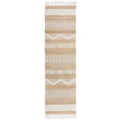 Flair Běhoun Jubilant Medina Jute Natural/Ivory 60x230