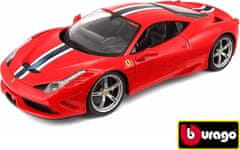 BBurago  1:18 Ferrari 458 Speciale Ferrari Race-Play červená 18-16002