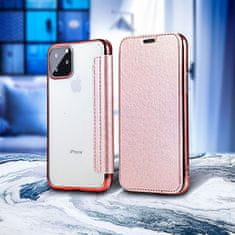 FORCELL Pouzdro / obal na Apple iPhone 11 Pro Max růžový Forcell ELECTRO BOOK