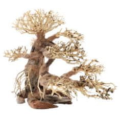 DUPLA Bonsai L -Přírodní dřevěná dekorace do sladkovodního akvária 40x20x30 cm