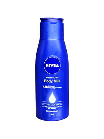 Nivea Nivea, Tělové mléko, 75 ml