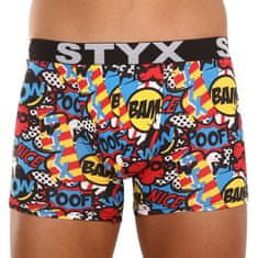 Styx Pánské boxerky long art sportovní guma poof (U1153) - velikost XXL