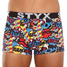 Styx Pánské boxerky art sportovní guma poof (G1153) - velikost XL