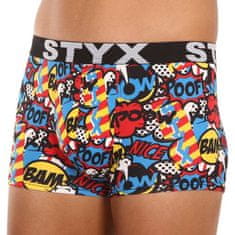 Styx Pánské boxerky art sportovní guma poof (G1153) - velikost XL