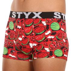 Styx Pánské boxerky art sportovní guma melouny (G1459) - velikost M
