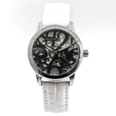 Slava Time Dámské bílé hodinky s úžasným retro ciferníkem SLAVA 10081