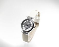 Slava Time Dámské bílé hodinky SLAVA s třpytivým ciferníkem SLAVA 10054