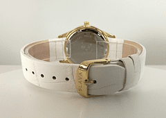 Slava Time Dámské bílé hodinky SLAVA s kamínky SWAROVSKI SLAVA 10166